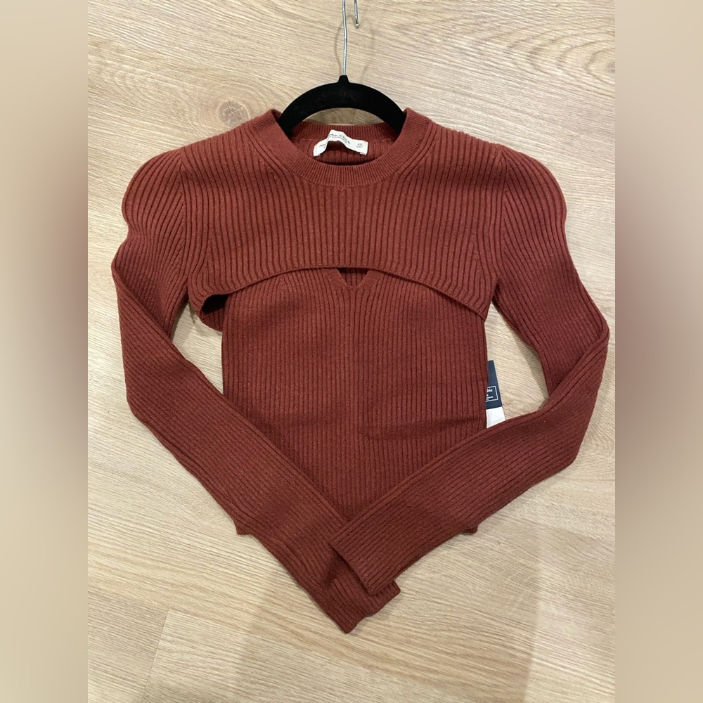 A&F sweater tank and shrug set